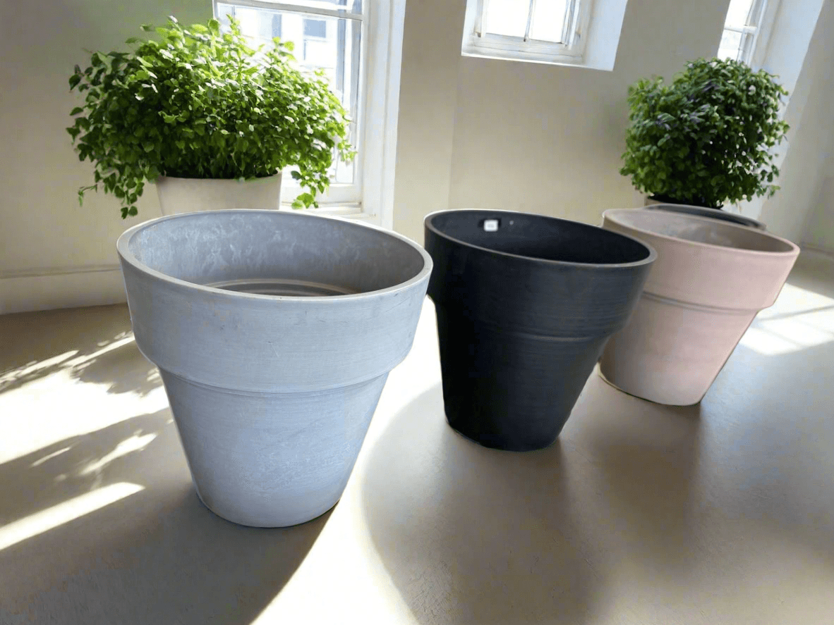 Large Plastic Garden Plant Pots - plant pots uk