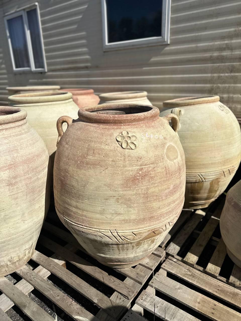 XL Terracotta Jar Pot Planter - plant pots uk