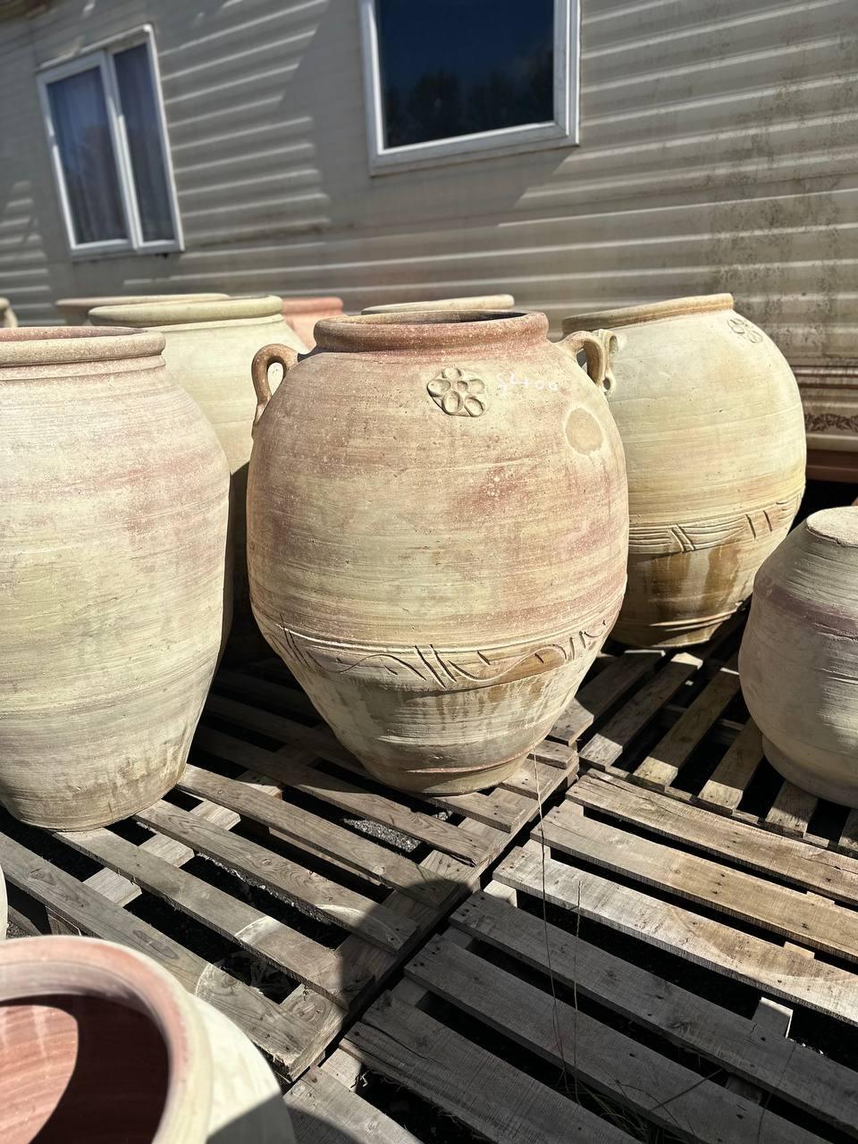 XL Terracotta Jar Pot Planter - plant pots uk