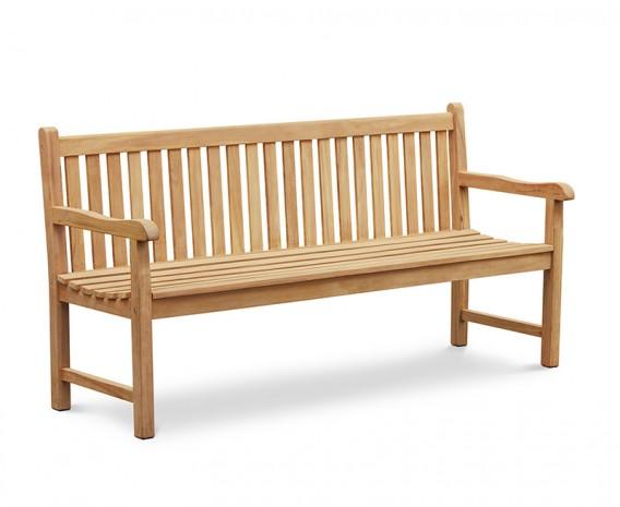 4-Seater Classic Garden Teak Bench 180 CM - plant pots uk