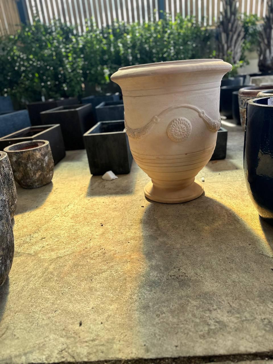 large Anduze Terracotta Pot Planter - plant pots uk